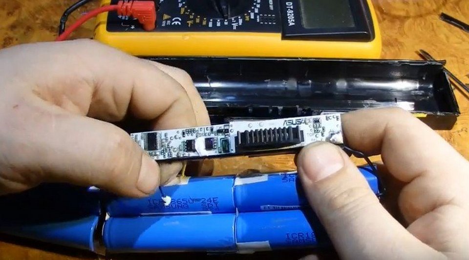 Замена-ремонт аккумулятора ноутбука